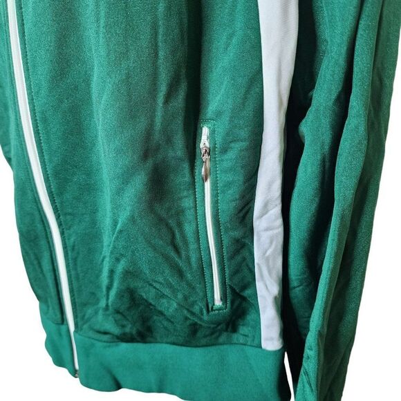Vintage Speedo Full Zip Track Jacket Womens Size M Green NEW Deadstock - Picture 2 of 7